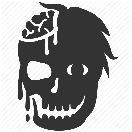 Zombie fighting game icon