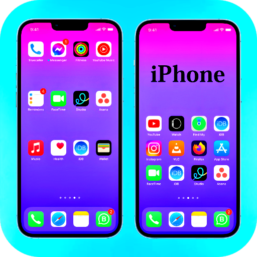 iPhone launcher wallpaper icon