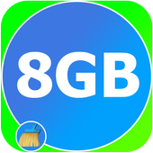 8GB Ram Cleaner booster App pro 2018 icon