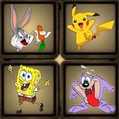 Free Cartoon memory game for kids icon
