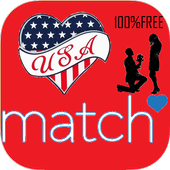 MATCH.com 100%Free Chat, DATE, FLIRT, FIND FRIENDS icon
