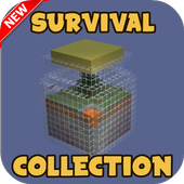 Выживание в Бутылке Карты для Майнкрафта ПЕ иконка