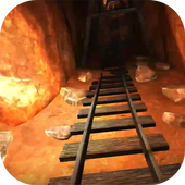 Gold Miner Speed Rail Rush 3D icon