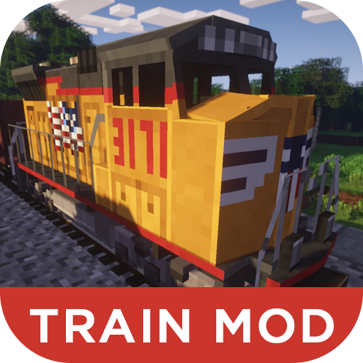 Mod about trains in Minecraft icon
