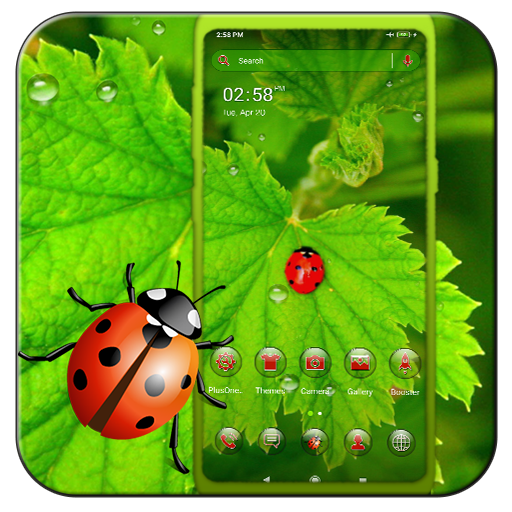Ladybug Leaf Theme icon