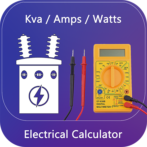 kva / amps / watts calculator icon