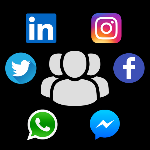 Contacts GenX - Social Profiles, Groups, Dialpad icon