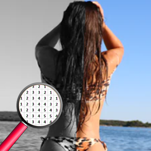 Sexy Art Bikini Adult Coloring icon