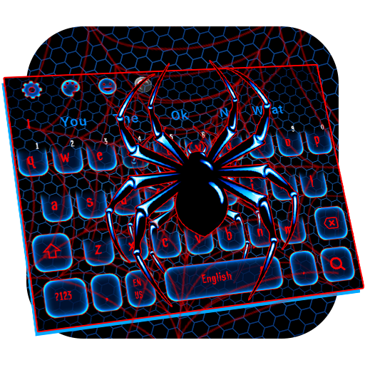 Blue Spider Keyboard icon