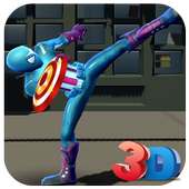 Captain Warrior Hero Street Legend Superstar Fight