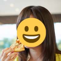 Auto face stamp - cover face with emoji