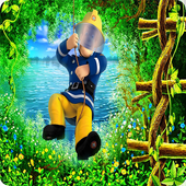 fireman jungle adventure icon