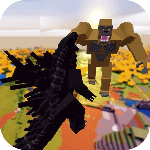 Kong vs Godzilla Mod for Minecraft icon