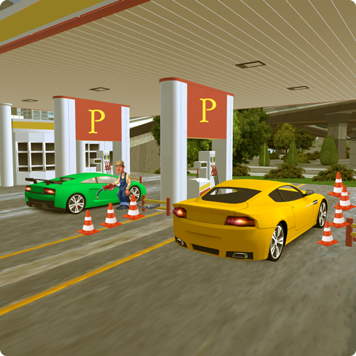 Sports Car Parking Pro &amp; Gas Station Car Wash icon