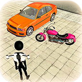 Extreme speed stickman icon