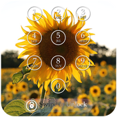 Sunflower Keypad Screen Lock icon