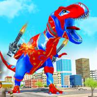 Flying Dino Transform : Dinosaur Robot Games