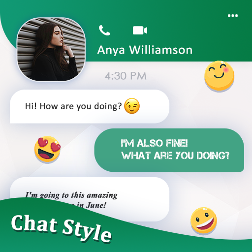 Chat Style : Font &amp; Keyboard icon
