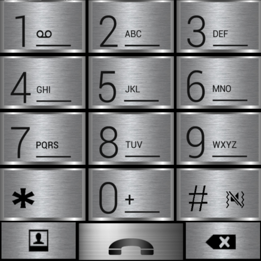 THEME BLACK SILVER FR EXDIALER icon