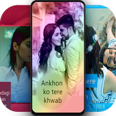 Full screen lyrical video status 2019 icon