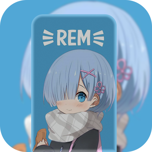 Anime cute girl wallpaper icon