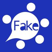 Fake chat for Messenger, fake chat conversation icon