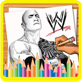 How To Draw WWE Players icon