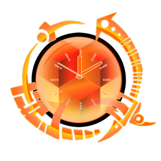 Animated Tattoo Clock Live WallPaper icon