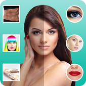 Beauty women Editor icon