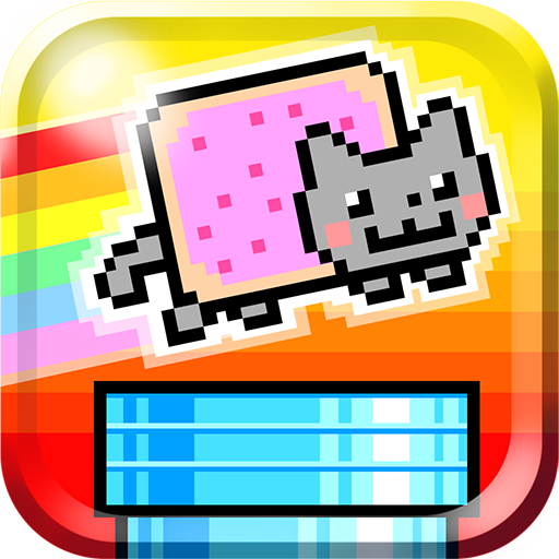 Flappy Nyan: flying cat wings icon