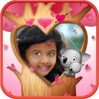 Cute Hearts Photo Frames on 9Apps