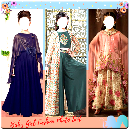 Baby Girl Fashion Photo Suit icon