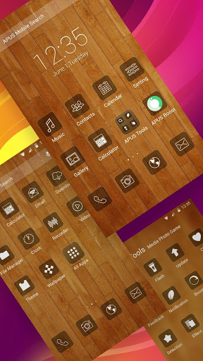 Minimalist-APUS Launcher theme screenshot 2