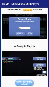 Guide - Mini Militia Play Online 2020 screenshot 3