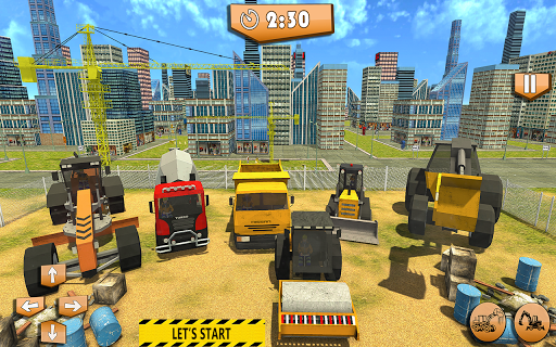 Heavy Construction Building: Truck Excavator Games screenshot 10