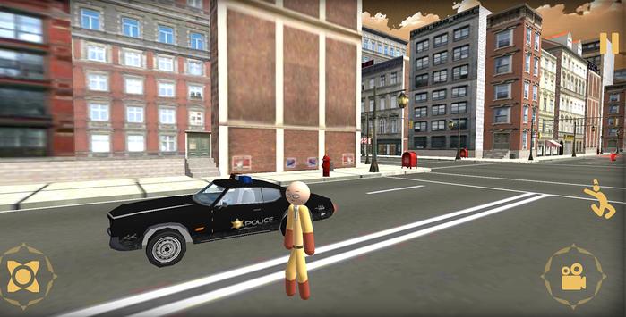 One Punch Stickman Rope Hero Gangstar Crime screenshot 1