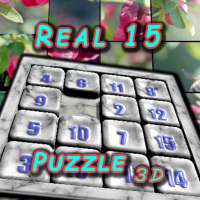 Real 15 Puzzle 3D