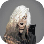 رمزيات بنات متحركة أيقونة