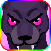adventure jaguar jungle icon