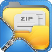 Zip Unzip File :  File Compress &amp; Extractor icon