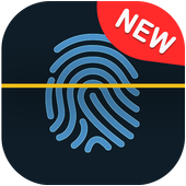 fingerprint lock Prank icon