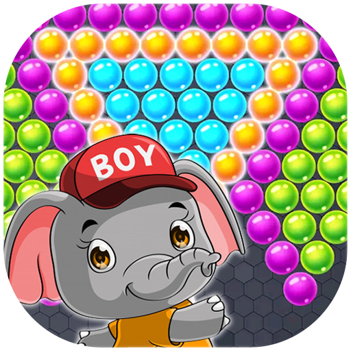 Elephant Bubble Shooter - Bona Pop icon