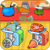 Cook dinner restaurant game icon