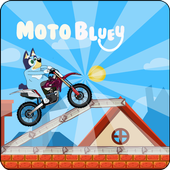 Moto Bluey Dog icon