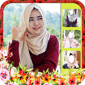 Hijab Style Photo Editor أيقونة