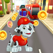 Paw Marshall Running Patrol icon