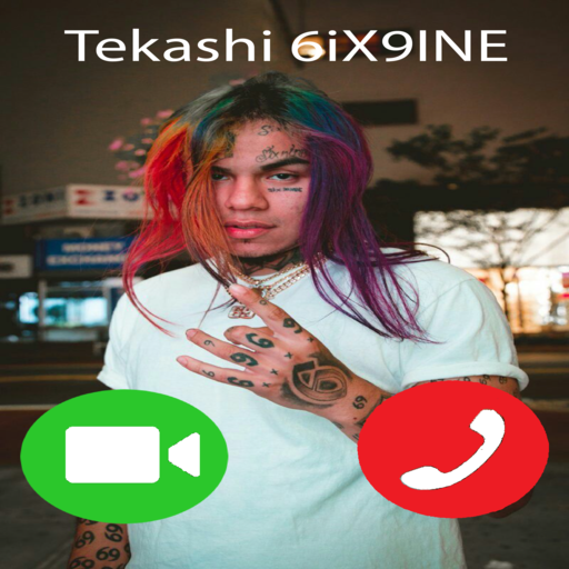 6ix9ine Tekashi Video Call And Sing For You - Fake icon