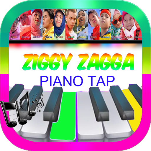 ZIGGY ZAGGA , NEW GEN HALILINTAR Piano Tiles icon