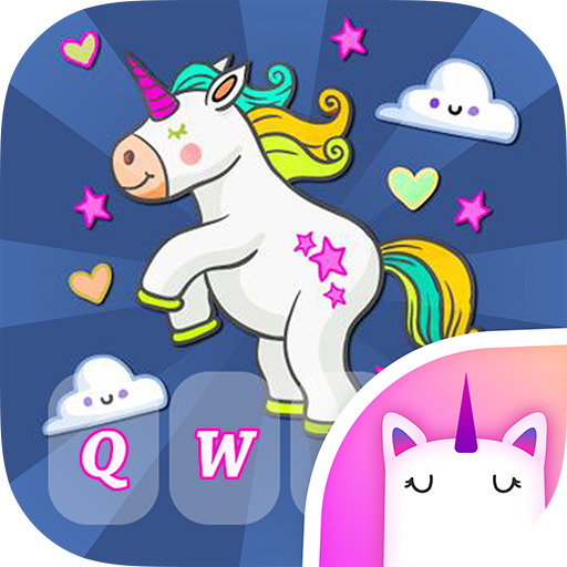 Unicorn Dance Free Keyboard Theme icon