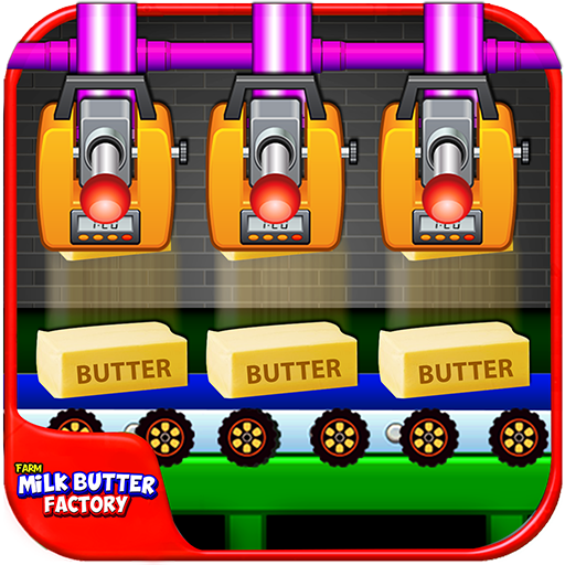 Farm Milk Butter Factory: kids Maker Game icon